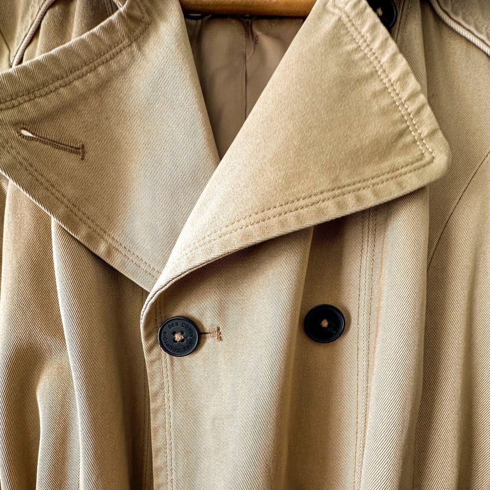 Comptoir des Cotonniers French Tan Trench Size 40 (10 in US) - Picture 2 of 4